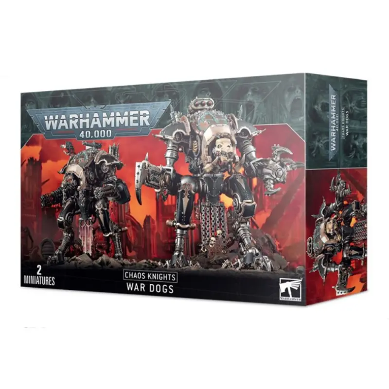 Wardogs, chaos knights, warhammer 40k, games workshop, model 43-64